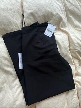 NWT Princess Polly Low Rise Wide Leg Pant Black